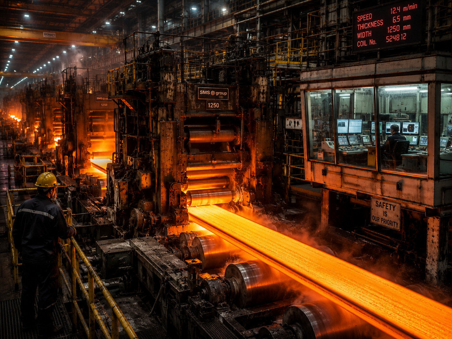 Rolling mill operations